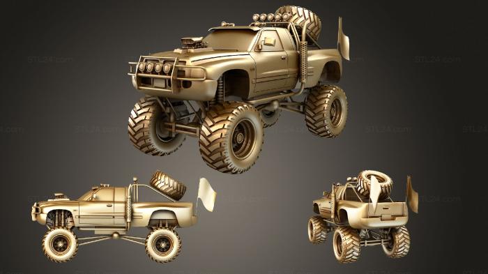 Vehicles (bigfoot usa, CARS_0715) 3D models for cnc